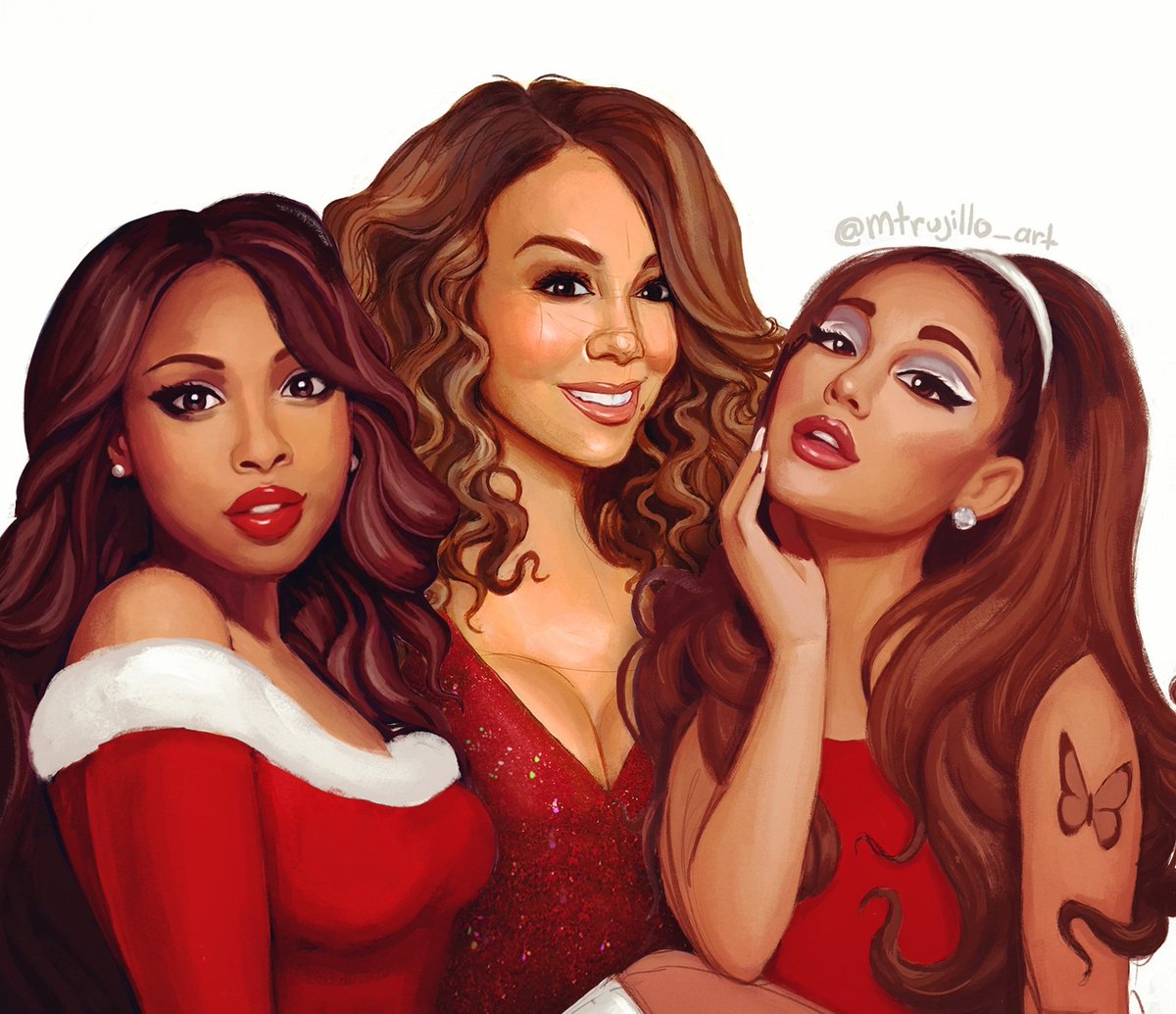 Mtrujillo_art's tweet photo. 🎶Oh Santa's gonna come and make you mine this Christmas🎶
@IAMJHUD @MariahCarey @ArianaGrande #ohsanta https://t.co/lK6sAWJE0Z