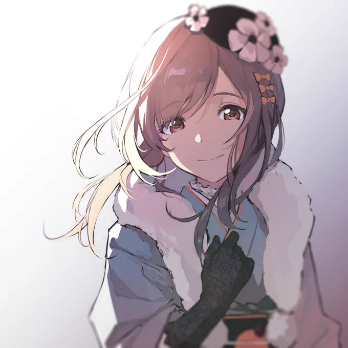 #シャニマス #月岡恋鐘 着物柄は難しいから省略しましたw 
