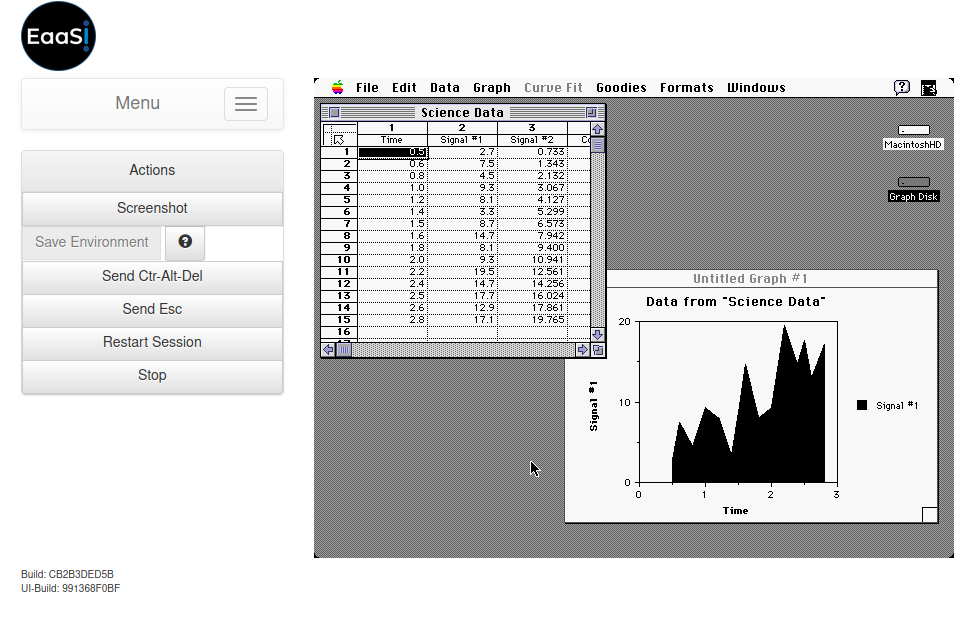 SoftPresNetwork's tweet photo. When is a spreadsheet not a spreadsheet? When it's our #EaaSI #softwareoftheweek, CricketGraph. This Classic Mac app by Cricket Software could tabulate data, but only to create graphs and visualizations. https://t.co/FbIxhVCmGZ