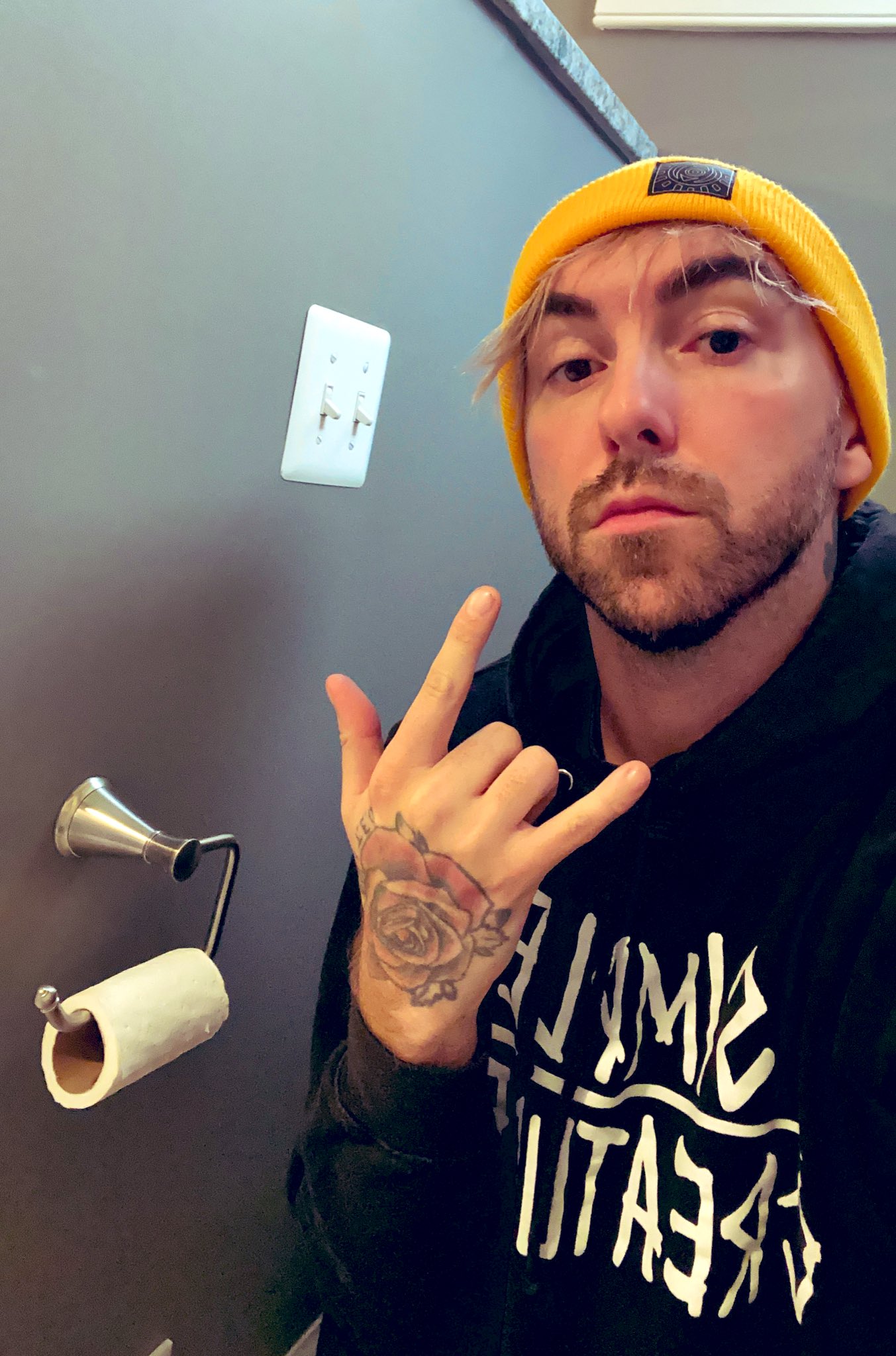 Alex Gaskarth on X: "I'm buzzin today! 6pmEST #BasementNoise join us live  yeeehaw https://t.co/enHrWSMMQC" / X
