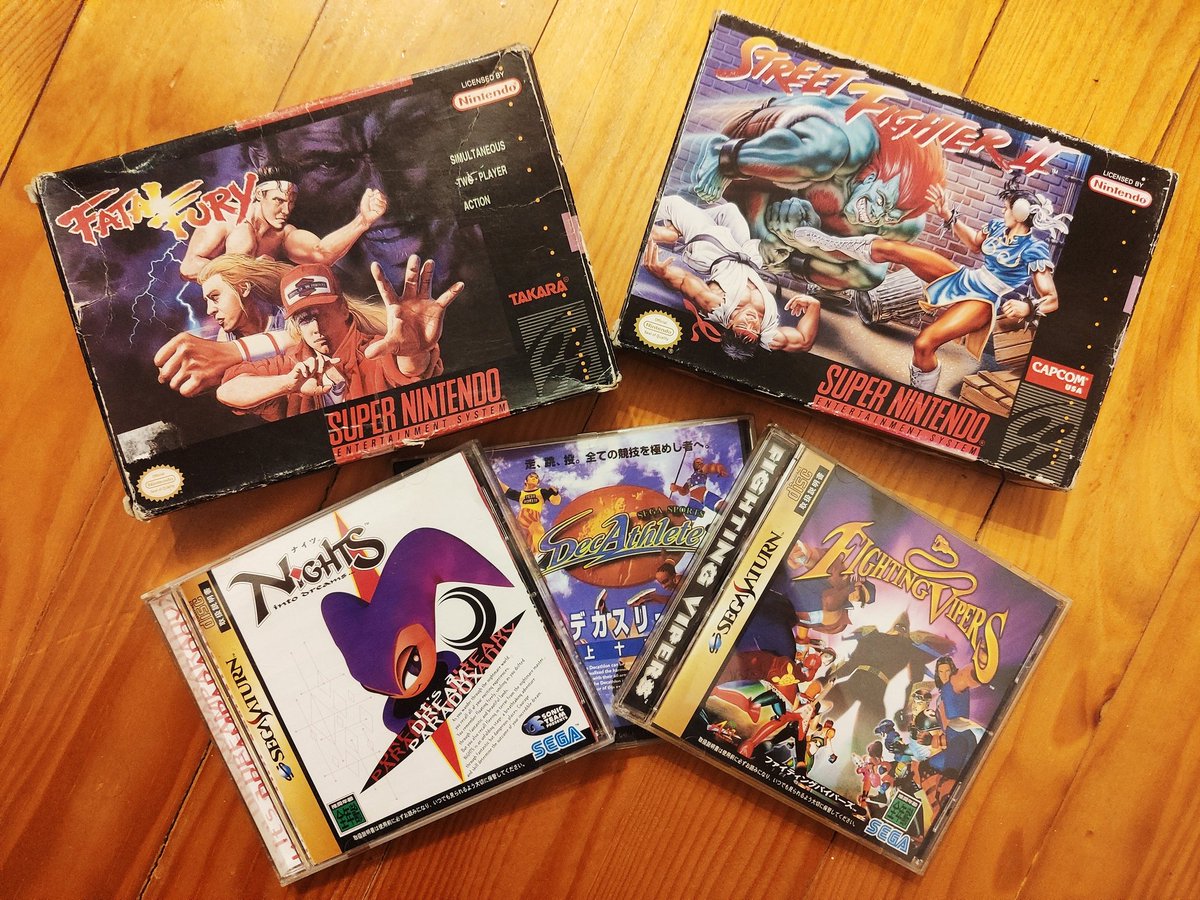 mcmacko365's tweet photo. #BeautifulLoot #Snes #NTSC #CIB #Saturn #NTSCJ https://t.co/Vrf2ptltZM
