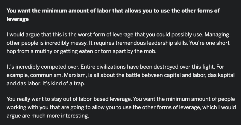 Previously,  @naval gave people (labor) leverage a bad rap: