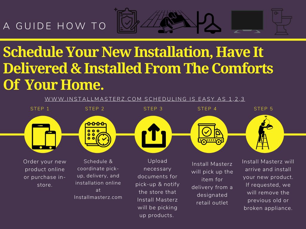 InstallMasterz's tweet photo. A Guide On How To Schedule Your New Installation Online. https://t.co/tZPeMFfvSm https://t.co/hqXQlfjL24