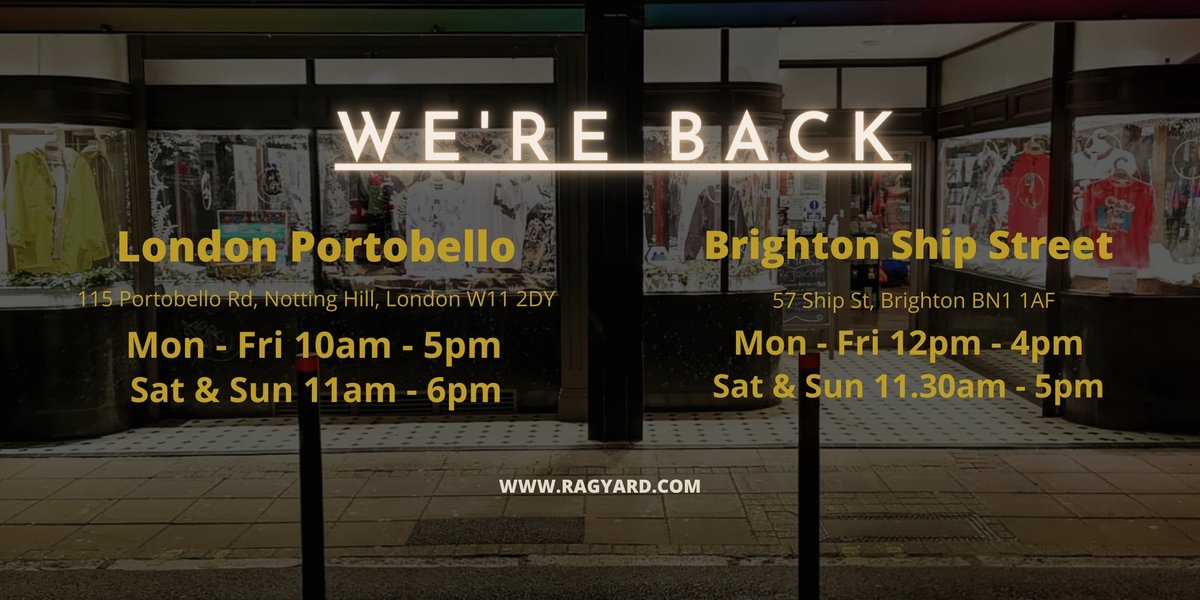 WE'RE BACK! ✨ - eepurl.com/hkFSkr