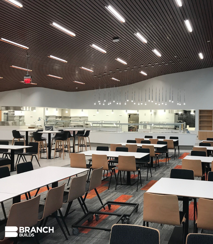 BranchBuilds's tweet image. Our team is putting the finishing touches on the Virginia Tech Student Athletic Performance Center in Blacksburg, VA. This university facility supports Virginia Tech’s vision to provide a state-of-the-art dining facility for student athletes. #ProjectUpdate #BuildingLegacies