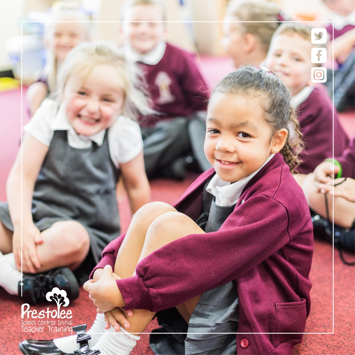 “The partnership is extremely successful in meeting the needs of individual trainees, through personalising their training programme” Ofsted

Begin your career in teaching with the Outstanding Prestolee SCITT. Find out more at prestoleescitt.co.uk

#SCITT #traintoteach