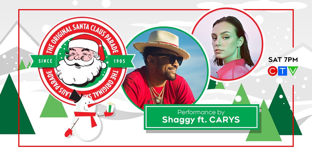 Tomorrow on @ctv @carysofficial and I will be catching ourselves some rays at the Santa Parade!!! Tune in!! 7PM! Big up Kierszey B!! @mkcherryboom Boom!! #ChristmasInTheIslands #RanchEnt