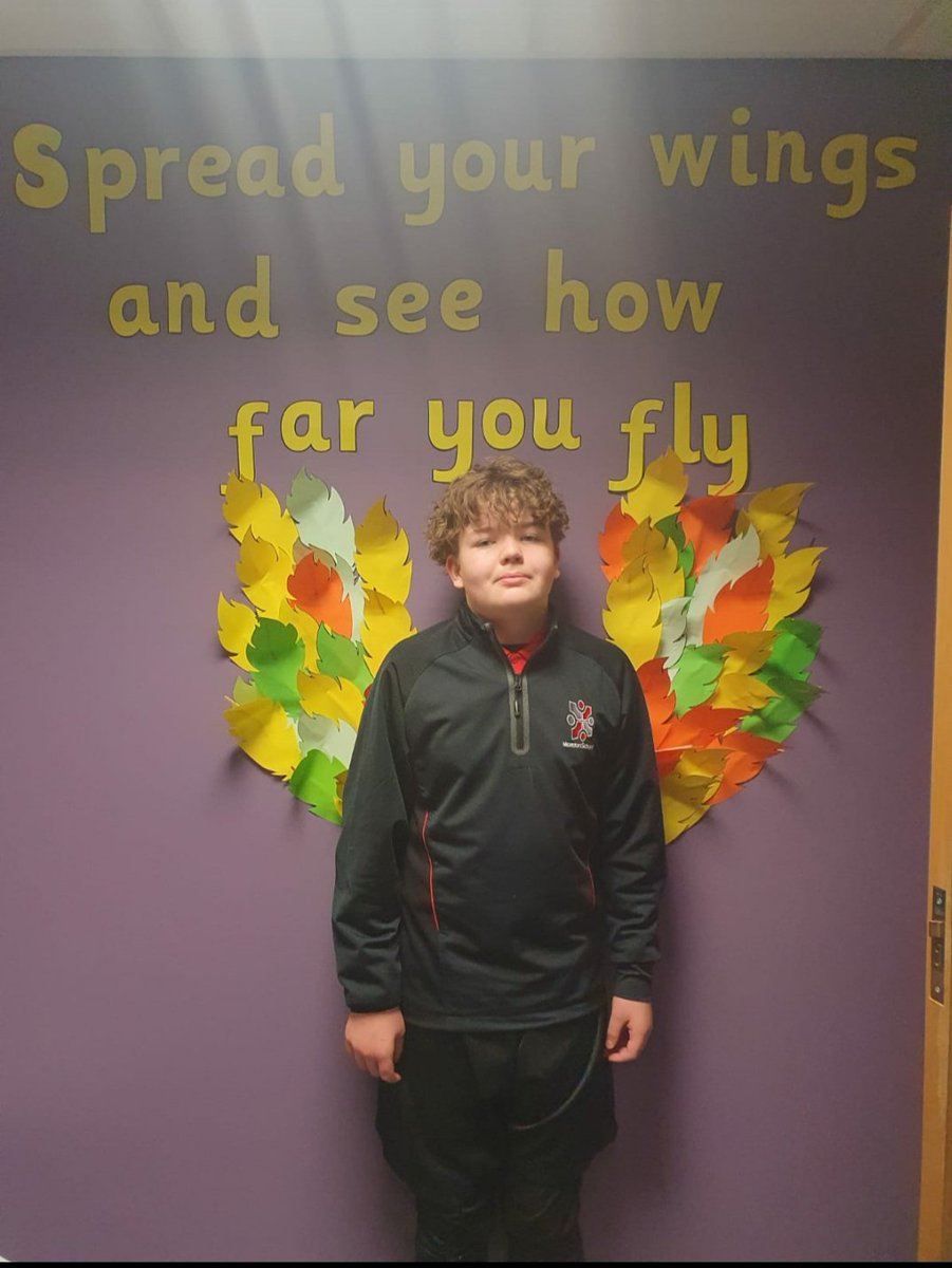 Spread your wings and see how far you fly! You have come so far Josef! You're doing so well, Well done! We are super proud of you 👏 <a href="/MoretonEden/">Moreton Eden</a> @mrjbagnall <a href="/egreen2/">e green</a>