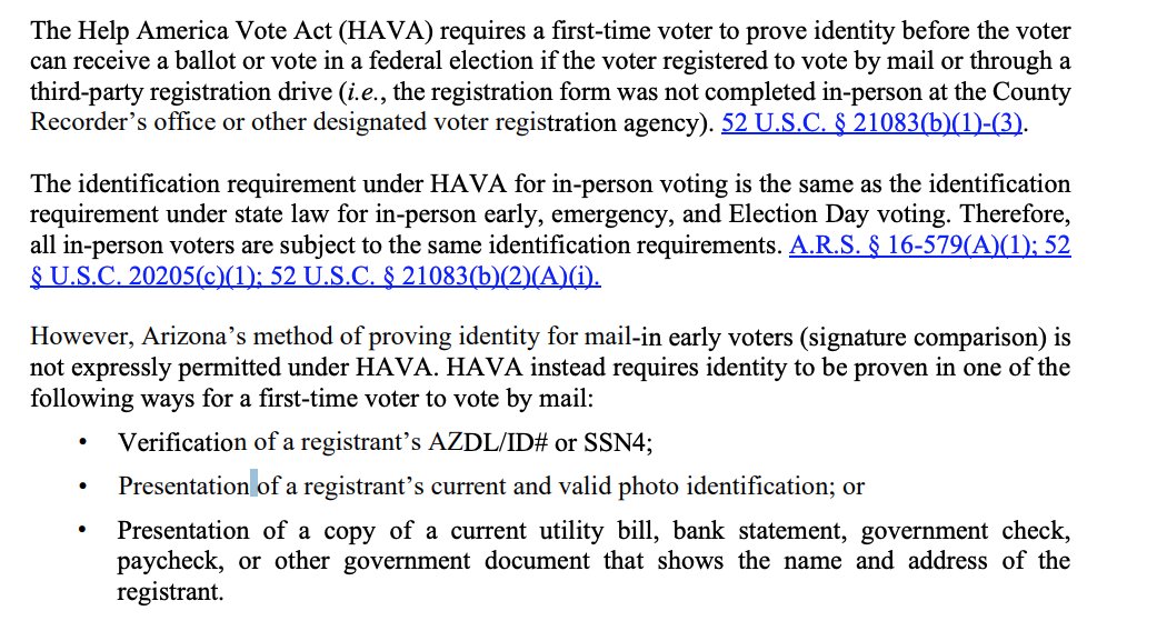 Cross-examination from Wilenchik is only one question.He has Dul read this portion of the Election Procedures Manual.