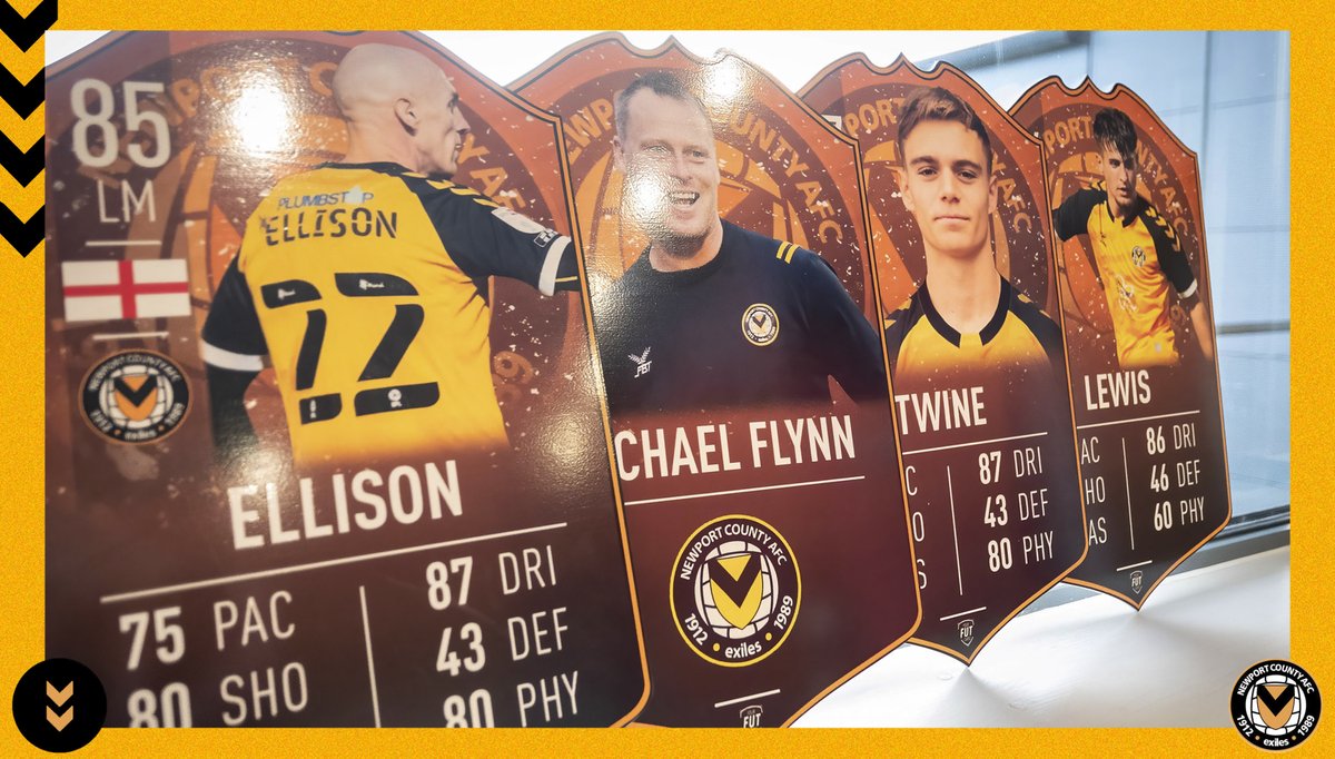 Newport County AFC (@newportcounty) on Twitter photo COMMERCIAL | Newport County AFC are delighted to welcome our new sponsor <a href="/Your_Fut_Card/">OfficialYourFutCard</a> for the 2020/21 season.
For your chance to win a signed Exiles FUT card...
โก๏ธFollow <a href="/NewportCounty/">Newport County AFC</a> & <a href="/Your_Fut_Card/">OfficialYourFutCard</a>
๐RT this post
๐ow.ly/FSiy50CCZGn
#OneClubOneCounty COMMERCIAL | Newport County AFC are delighted to welcome our new sponsor <a href="/Your_Fut_Card/">OfficialYourFutCard</a> for the 2020/21 season.
For your chance to win a signed Exiles FUT card...
โก๏ธFollow <a href="/NewportCounty/">Newport County AFC</a> & <a href="/Your_Fut_Card/">OfficialYourFutCard</a>
๐RT this post
๐ow.ly/FSiy50CCZGn
#OneClubOneCounty