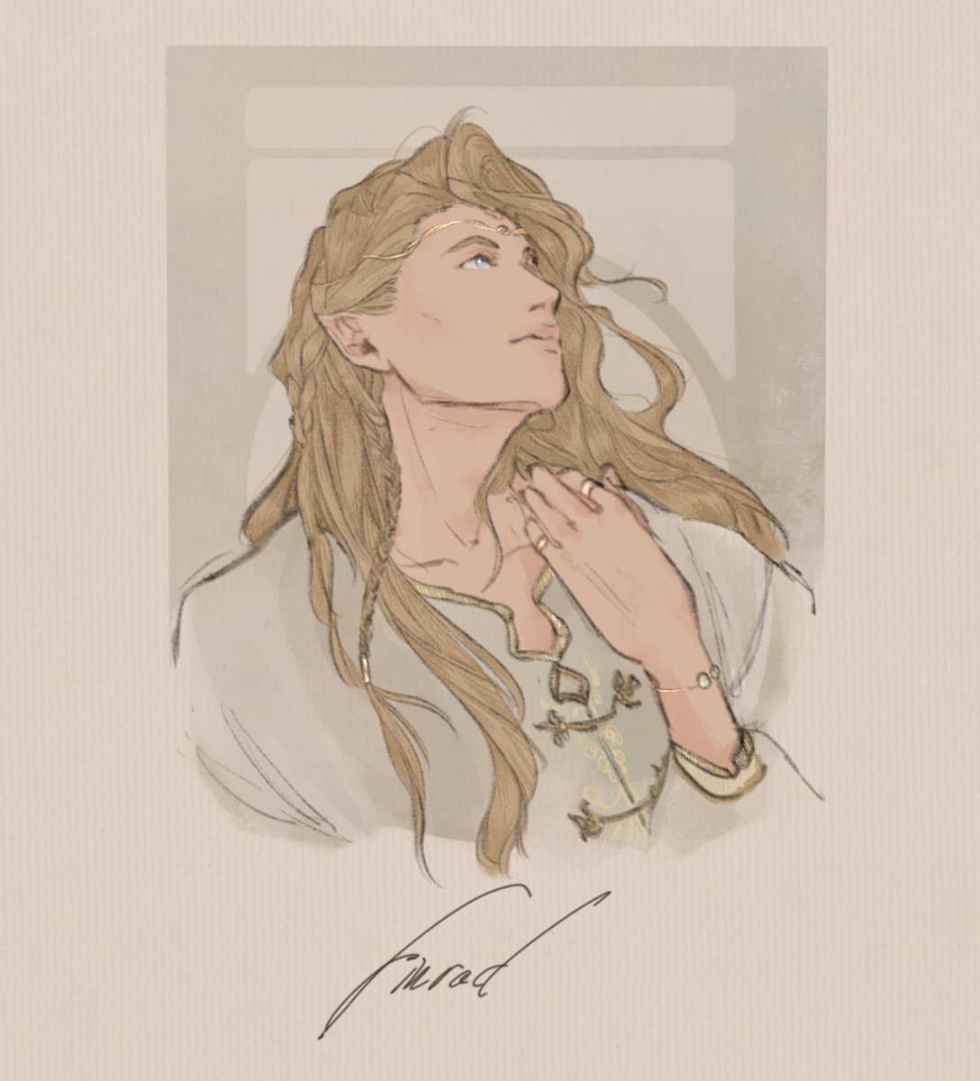 Starting with some Blond haired characters: Galadriel, Glorfindel and Finrod