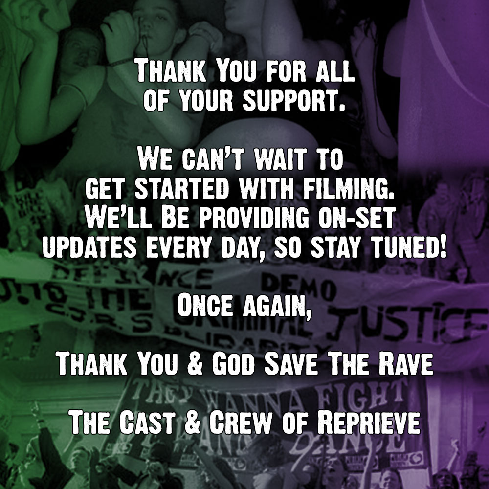 Reprieve2021's tweet image. 📢 Our Indiegogo Campaign has now ended!

Stay tuned for more updates as we move closer towards our filming dates!
-
-
-
-
-
-
#shortfilm #shortfilms #crowdfunding #fundraiser #independentfilm #socialrealism #rave #ravefilms #ravemovie