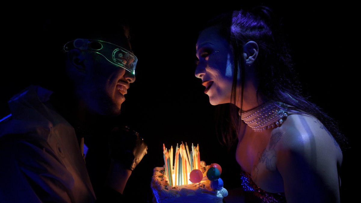 UITATheatre's tweet photo. Congrats to all the incredible artists in The Array: First Contact! Such a great #virtualopening last night. Cheers to two more shows tonight (Friday) and closing night on Saturday. #YVRArts #TheatreOnline https://t.co/Lo63gzsq7P