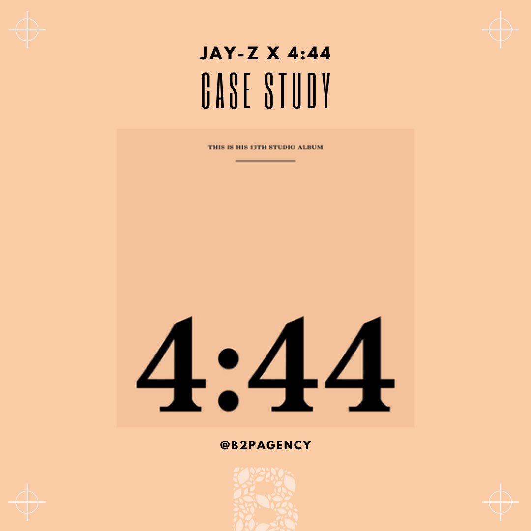  #CaseStudy: Today we are looking at Jay-Z’s album “4:44” and the marketing rollout behind it. Executed by Jay-Z,  @RocNation,  @TIDAL, and  @sprint.