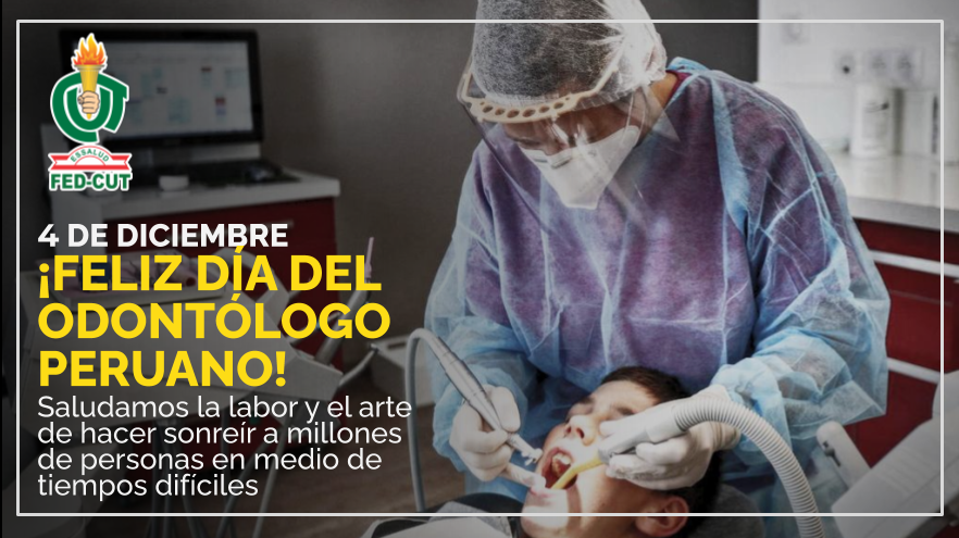 FedCut's tweet photo. Saludamos a los profesionales de la odontología en su día. Queremos hacerles llegar nuestro reconocimiento por la labor que realizan por la salud y el bienestar de millones de personas en nuestro país. ¡Feliz día del odontólogo/a peruano/a! https://t.co/nkwgt1iAw9