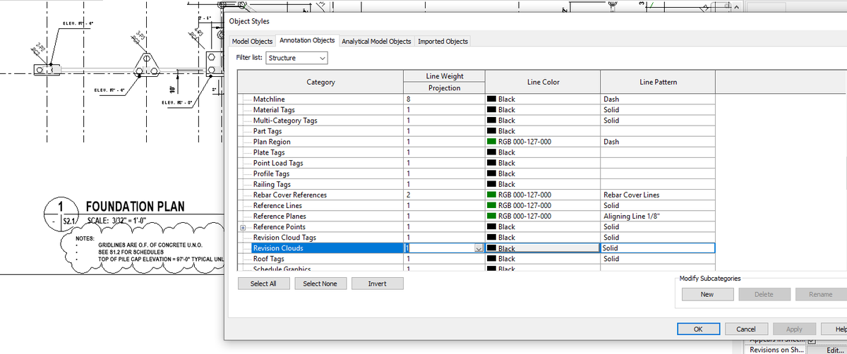 JP_WPGCADGUY's tweet photo. remember you can pretty well change anything in @AutodeskRevit to look the way you want. Even those revision clouds. Change the line weight , the line type (sorry pattern, so @AutoCAD of me) , even change the colour (color) if you are feeling risky. #CADSTANDARDS #REVIT https://t.co/LGsRQll9C2
