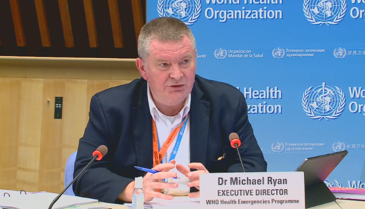RobOHanrahan's tweet photo. "Vaccines do not equal zero Covid. Vaccines and vaccinations will add a major, major, powerful tool. But by themselves, they will not do the job."
A note of caution from @DrMikeRyan of @WHO.
More on @VirginMediaNews at 5:30. https://t.co/efryn7j1At