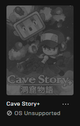 pokeleaf's tweet photo. @EpicGames @nicalis Specifications: "You can play it on a rock"

The Launcher: "OS Unsupported"

Why?
Why isn't 32 bits a supported OS only for the Epic Games version? https://t.co/8H7hgsKQXj