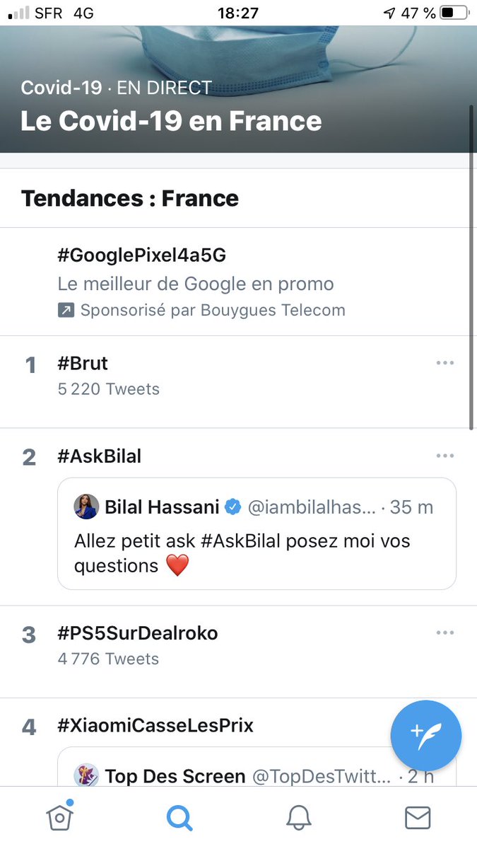 BHASSANIACTU's tweet photo. 🚨🚨URGENT 🚨🚨: le #askbilal est TOP TT ! https://t.co/lLMW5l2BUI