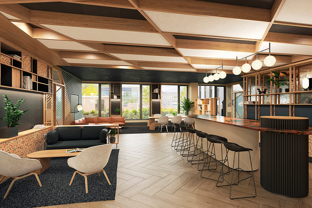 turnerbatesUk's tweet photo. We're very excited to be designing the new Vastint Business Lounge concept, firstly in #businessgardenriga Latvia, and then #businesgardenriga, Lithuania, which will connect #Vastint locations and tenants across the world @VastintEurope...find out more https://t.co/CDMgglw1IP https://t.co/gqEuuJY0Wk
