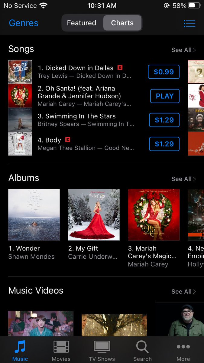 LonziPoo's tweet photo. We stole the #2 spot!! 
#OhSanta 
#OhSantaRemix 
#OhSantaIsComing 
#MariahsMagicalChristmas https://t.co/1vBaThiNAl