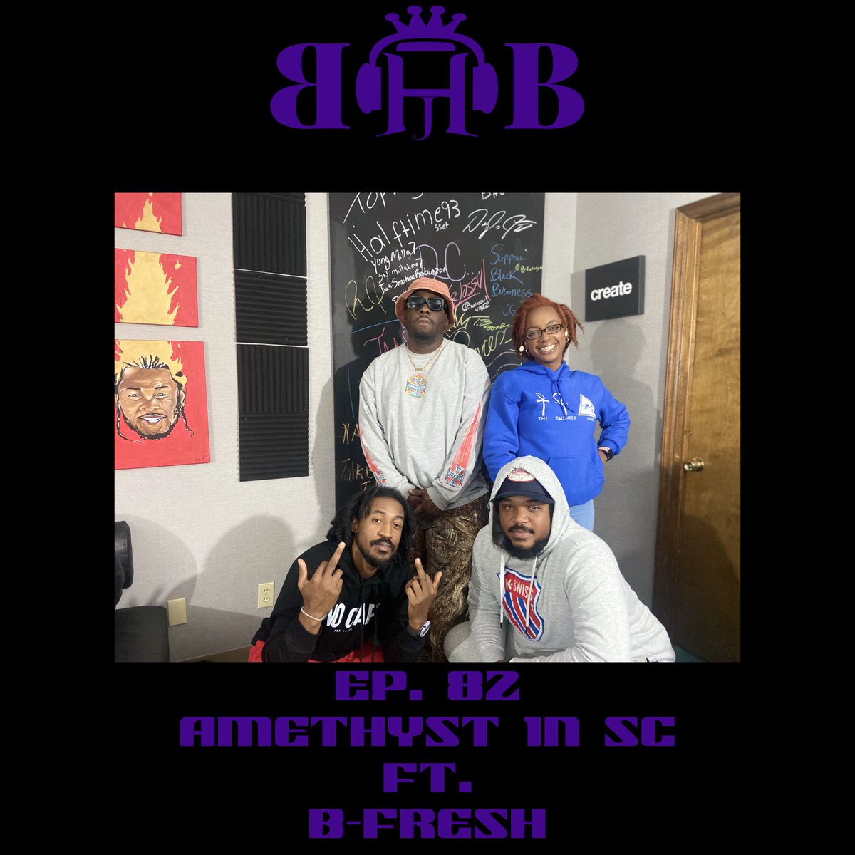 Channel_Ten13's tweet photo. Ep. 82 is available for your streaming pleasures. We had the homie @BFRESH88 in to discuss the @AmethystinSC project! 

#linkinbio #scmusic #scmusicscene #schiphop #scrnb #unsignedartists #unsignedgrind https://t.co/rDIvYxLejA