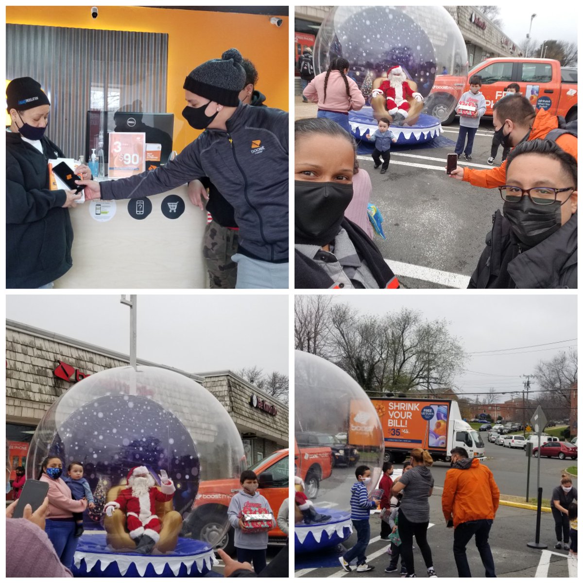 #Santa came to VA bringing lots of joy to the community! #Boost #Dish @BoostAJP <a href="/HMDISHingBoost/">Henry M</a> @AdolfoBoostAE @Kedez_BM <a href="/Naugie5/">Naugie</a>