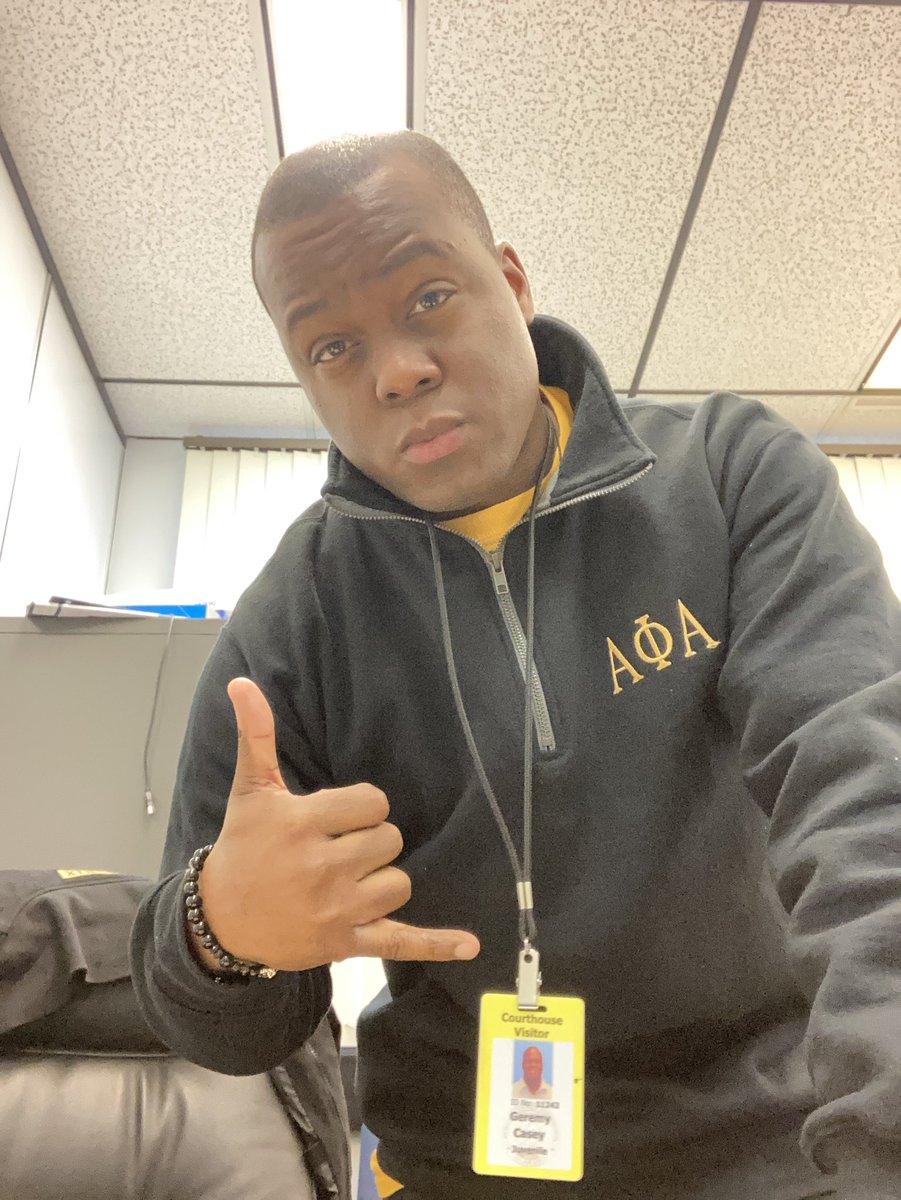 GECASED's tweet image. An Alpha at work!!!❄️🥶🤙🏾🦍🖤💛 #1906 #7Jewels #CCJKMOT #FoundersDay