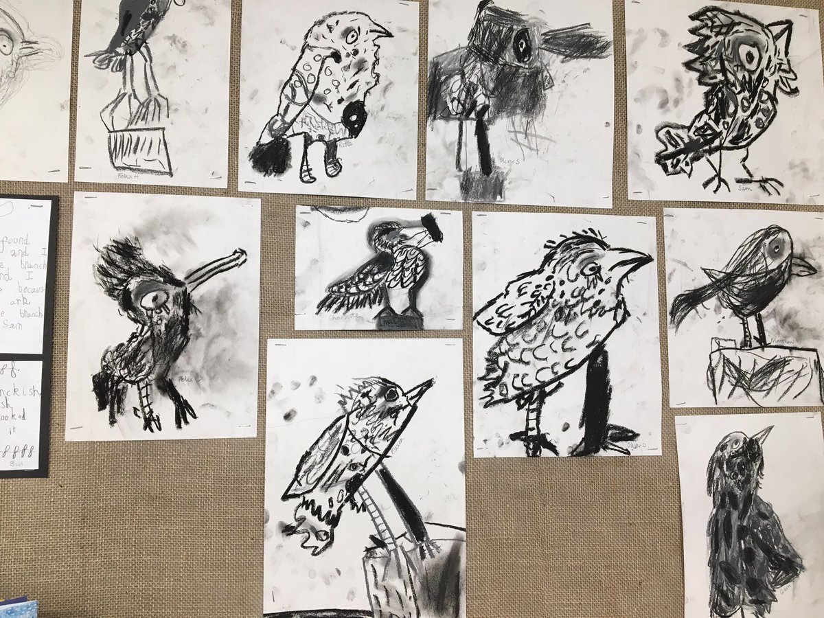 jenny_carolan's tweet photo. Nearly at the end of a much loved text based topic #MrsNoahsPockets The Raven was sent to look for land but found none. The dove returned with a sprig of green olive. @mrjamesmayhew @JackieMorrisArt @mrs_darl https://t.co/OU4h0s82WM