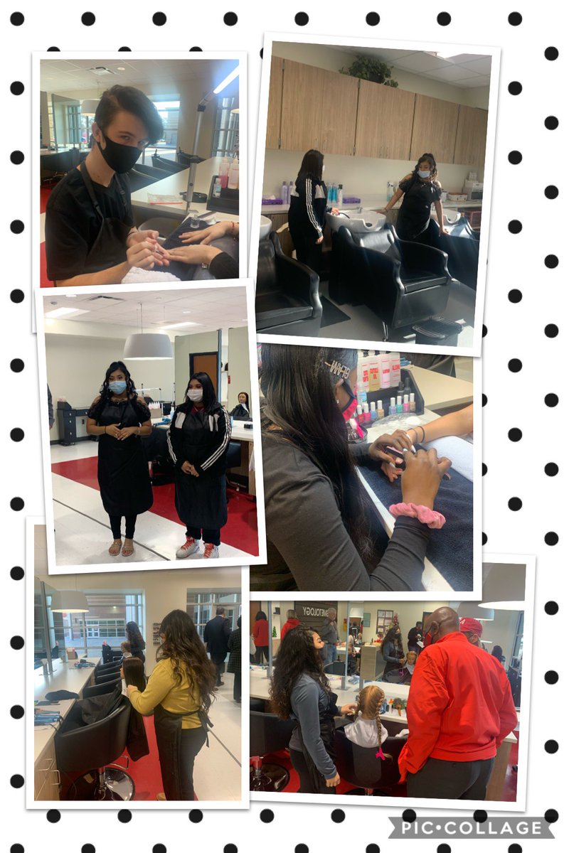 Today we celebrated the grand opening of the Cleveland Cosmetology Salon. Thank you to all who participated and the support of the Board, <a href="/SuptTrotter/">Chris Trotter</a>, <a href="/KristyDietrich/">Dr. Kristy Dietrich</a>, <a href="/KarisWatson4/">Karis Watson</a>, &amp; Brandon Perry. Great job to <a href="/MrsJosey1/">Mrs. Josey</a> &amp; Karen Camel! #IndianPride #IndianPride