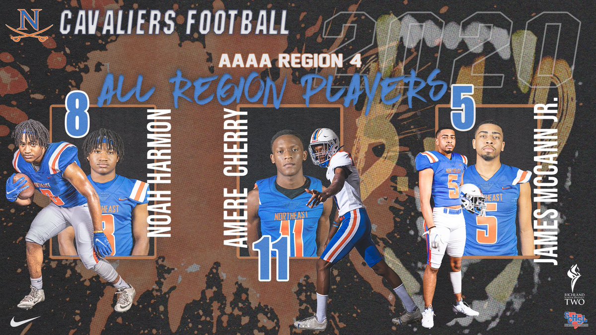 Congrats to our 2020 All-Region 4-4A Team members! 
#BAD