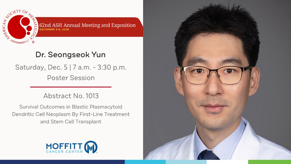 MoffittNews's tweet photo. Moffitt study supports using SL-401 or hyper-CVAD as a first-line treatment for blastic plasmacytoid dendritic cell neoplasm, a rare hematologic malignancy. #ASH20 View abstract- https://t.co/ZYgSxXGZ89 https://t.co/BEvizaMxRd