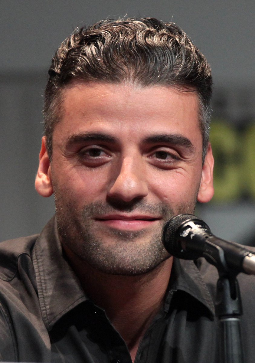 TheChowderhead's tweet photo. Oscar Isaac is not a good fit for the role of Snake, he is too hi-res. Look, you can even make out his eyes, smh. https://t.co/eCAp8fh0Mn