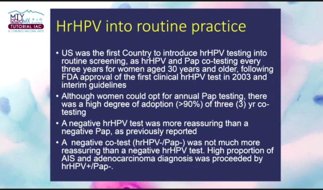 irmaerana's tweet photo. Sobre pruebas para VPH de alto riesgo @ChivukulaMd #IACTutorial2020 @IACytology @ACitopatologia https://t.co/ZrKmi9NrVv