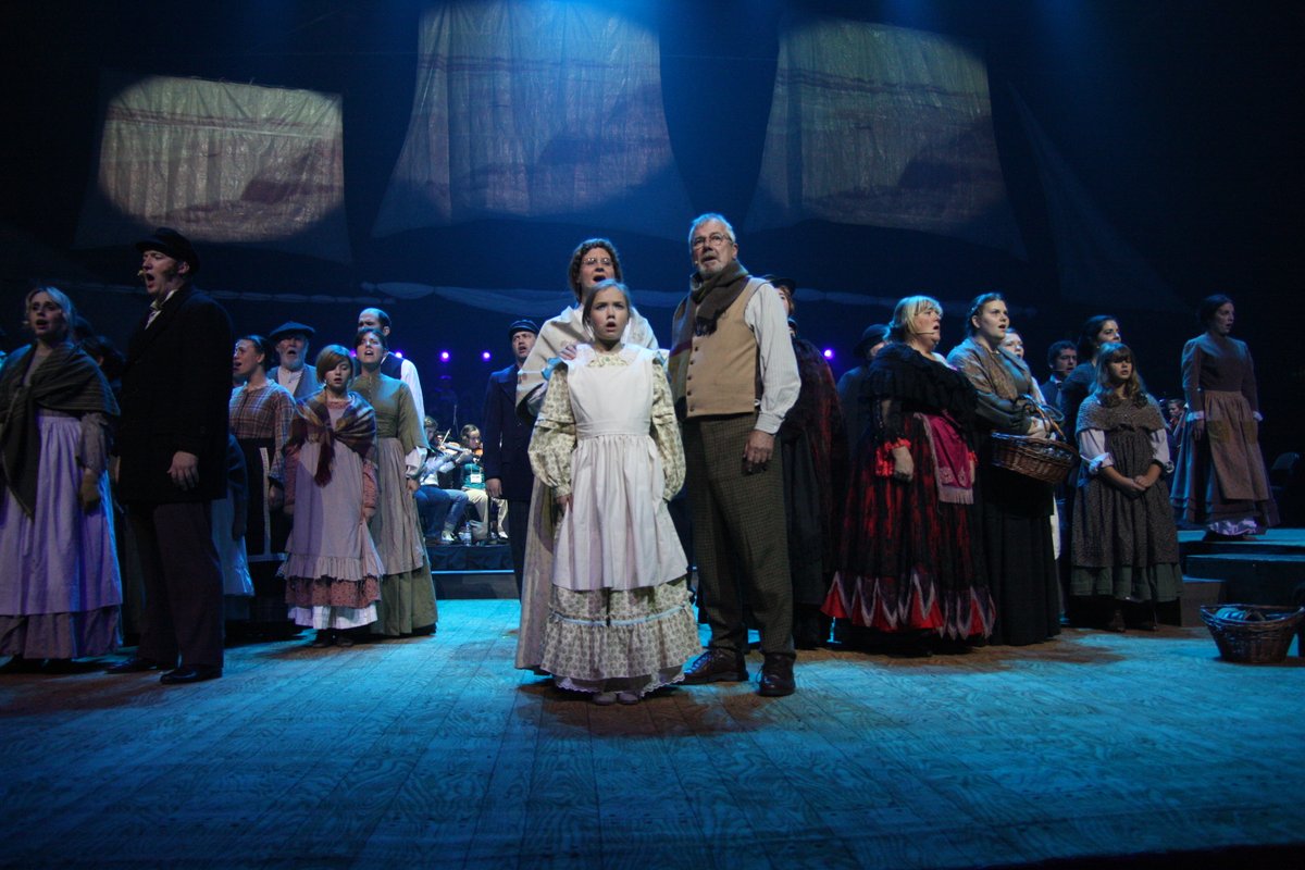 sjtheatre's tweet photo. On Day 17 of #30DaysOfTheatre, we're taking a look back at Marco Polo: The Musical, performed at TD Station (then Harbour Station) - our largest production to date! https://t.co/yq2WJU0r9q