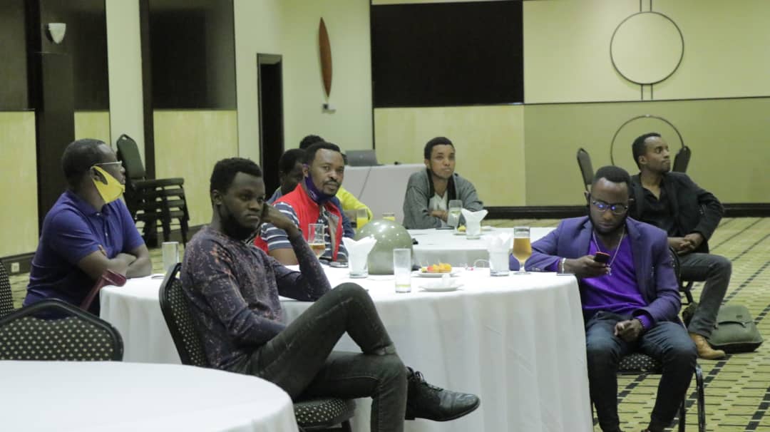 RwFilmOffice's tweet photo. It's a full room of keen film enthusiasts willing to learn from Dora. She is Tunisia's first female producer. A graceful pleasure to have you Dora 🤗

#VisitRwanda #FilmInRwanda https://t.co/ssHAMCjNyU