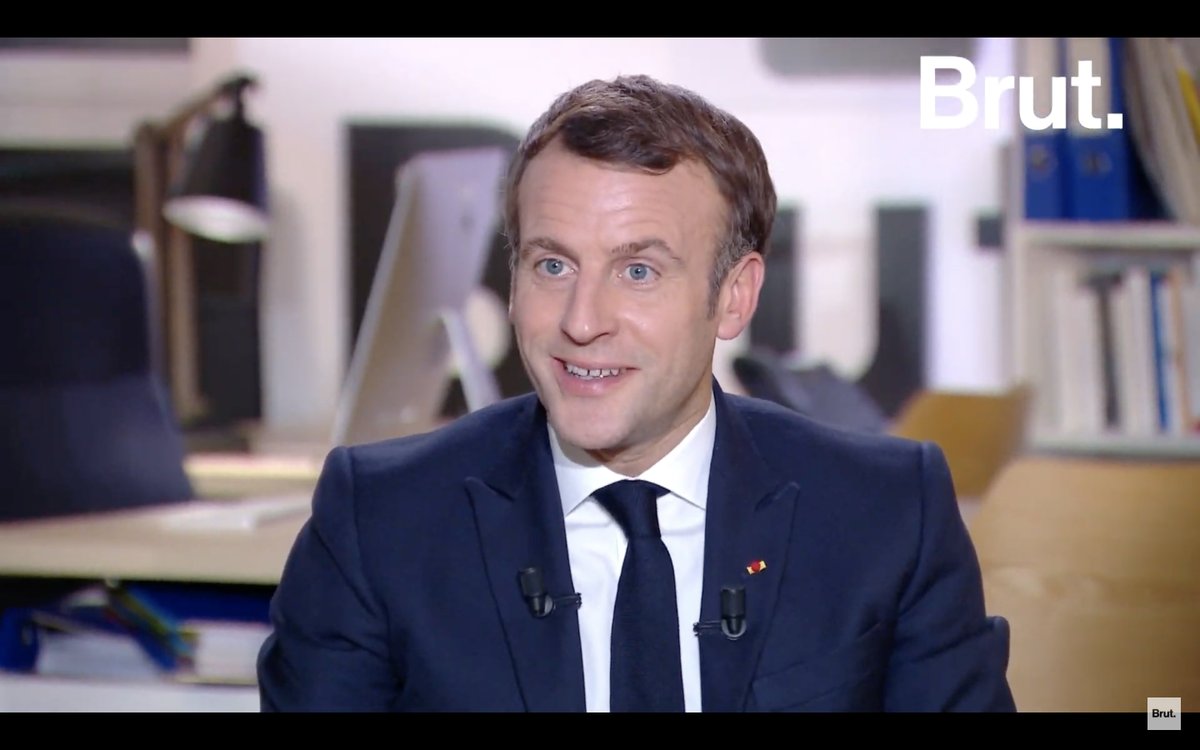 GuillaumeTC's tweet photo. #BrutMacron https://t.co/Y93x7S77fT