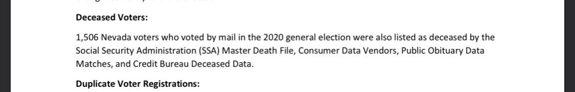 “President Elect”  @JoeBiden manages to rally 1500 dead people to vote for him. Those graveyard rallies really paid off.