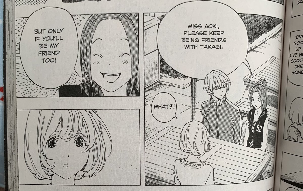 I've probably read Bakuman over 10 times by now but this part always makes me tear up. Kaya is such a kindhearted person ? 