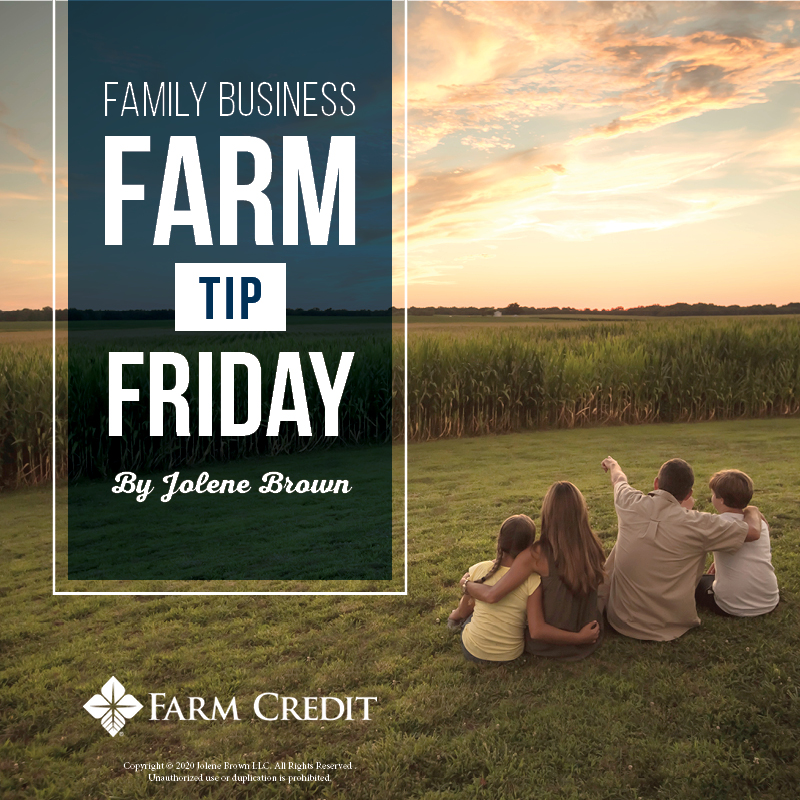 AgSouthFC's tweet photo. #FarmTipFriday 20: Want to avoid a lot of frustration and problems with family members who work together? Have each family unit own their own house. You might lose a tax deduction, but I've had conversations with parents, kids & in laws. There are worst things than paying taxes. https://t.co/voxo7QVC9L
