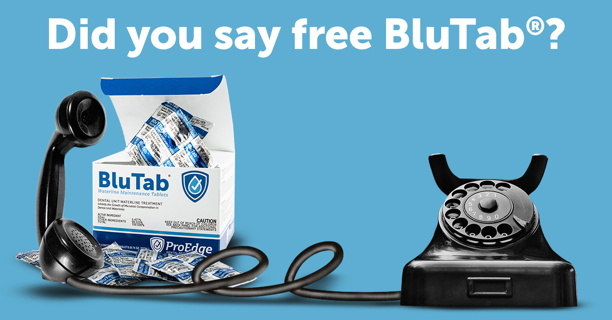 ProEdgeDental's tweet photo. That's right! To celebrate our 4th Townie Award we are giving away one month of BluTab for free! https://t.co/2lAjWQJgEx

#dentistry #dentistrylove #dentistrylife #dentistrylifestyle #dental #dentalhygienist #dentalhygiene #dentalcare #infectioncontrol #infectionprevention https://t.co/XrtXKjQ4xp