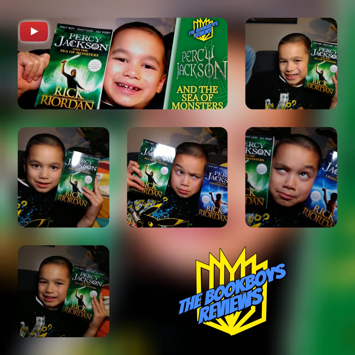 BookBoysReviews's tweet photo. #BookBoyConor reviews Percy Jackson and the Sea of Monsters written by Rick Riordan
https://t.co/JFmdU32vpl
#readingforlife #meaningfulactivities #greathabitsstartfromyoung #wellbeing #cognitivefunctions #growthmindset #bonding #literacymatters #PercyJackson #RickRiordan #books https://t.co/elRHY0gquo