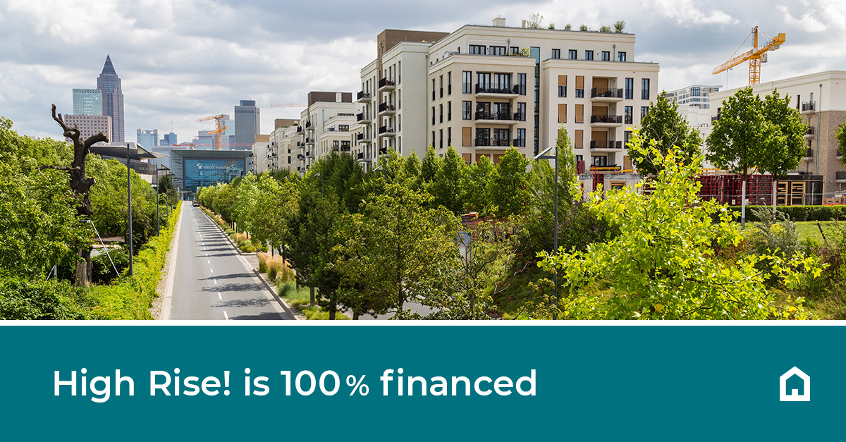 _Finexity_'s tweet image. The financing phase for our High Rise! project in Frankfurt has been successfully completed! 🎉

We are very happy that so many investors have joined us! This is a further step towards liberalising the #tangibleasset market!
finexity.com/personal/marke…
#servicedapartments #realestate