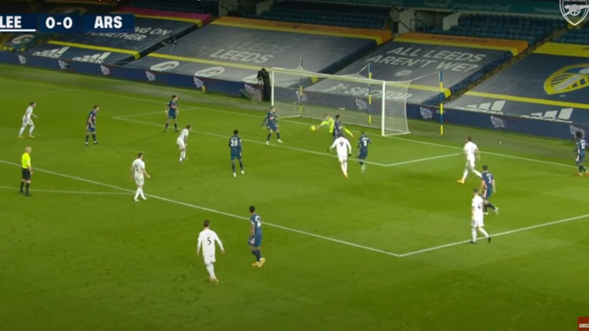 Then Leeds flood the box with at least 4 players most times to get on the end of crosses, cutbacks, and loose balls, it is why they have a lot of shots. They also have the most big chances missed with 18 this season in the premier league. so they can cause problems,