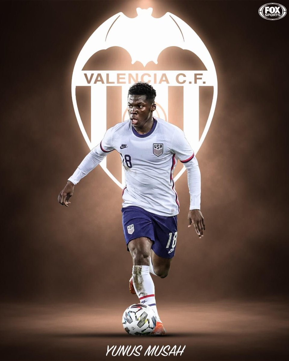 18-year-old U.S. Soccer MNT midfielder Yunus Musah has signed a contract extension with Valencia until 2026, the club announced.