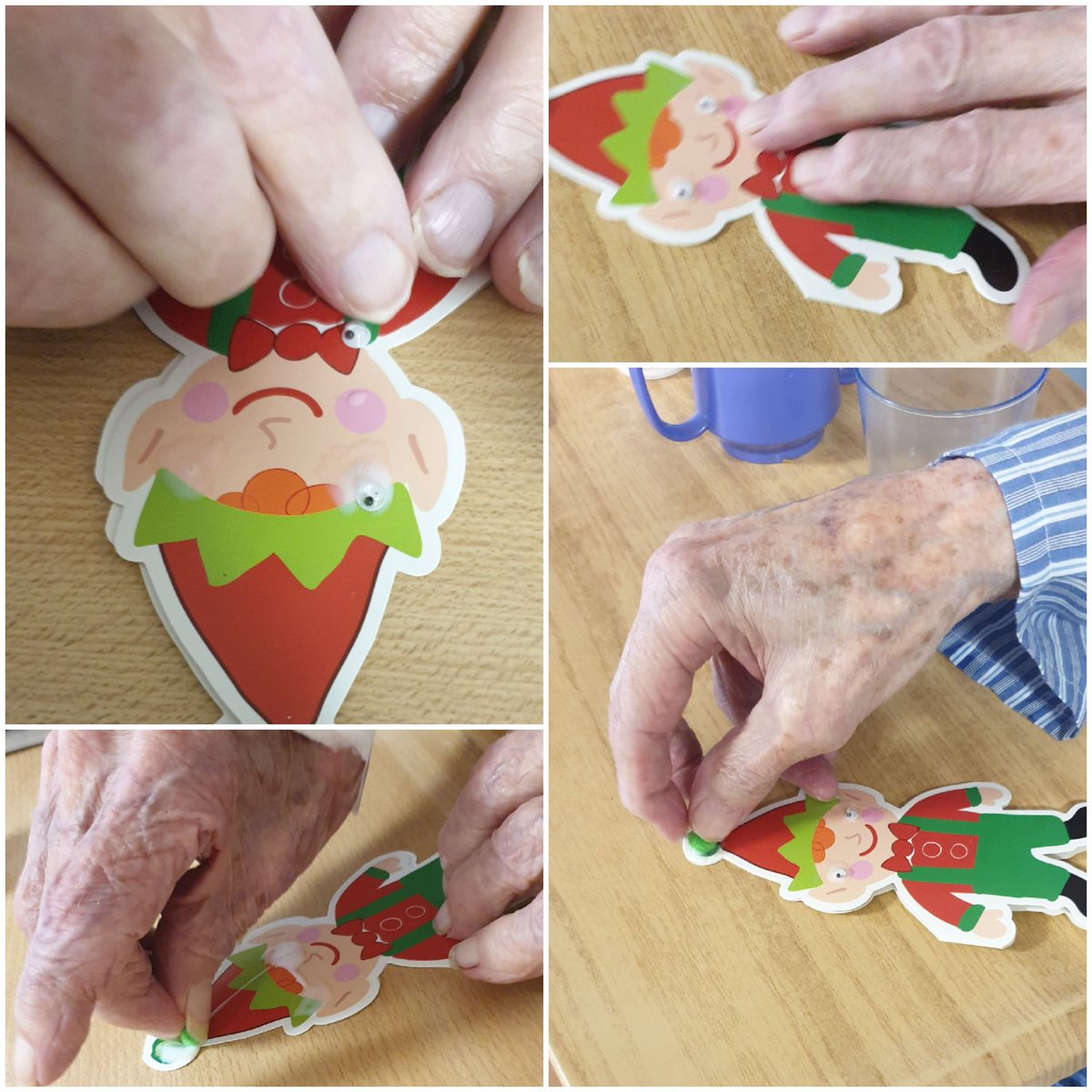 RPjetraj's tweet photo. Happy Elf Day π§ββοΈ patients and staff on ward 23 enjoyed making cards and muffins for Elf Day π§ββοΈ @DrCathKirkley @dementiaservic3 @hilarylloyd13 @DementiaQe @DementiaFriends @MichelleLewins3 https://t.co/UD0MbMazdF