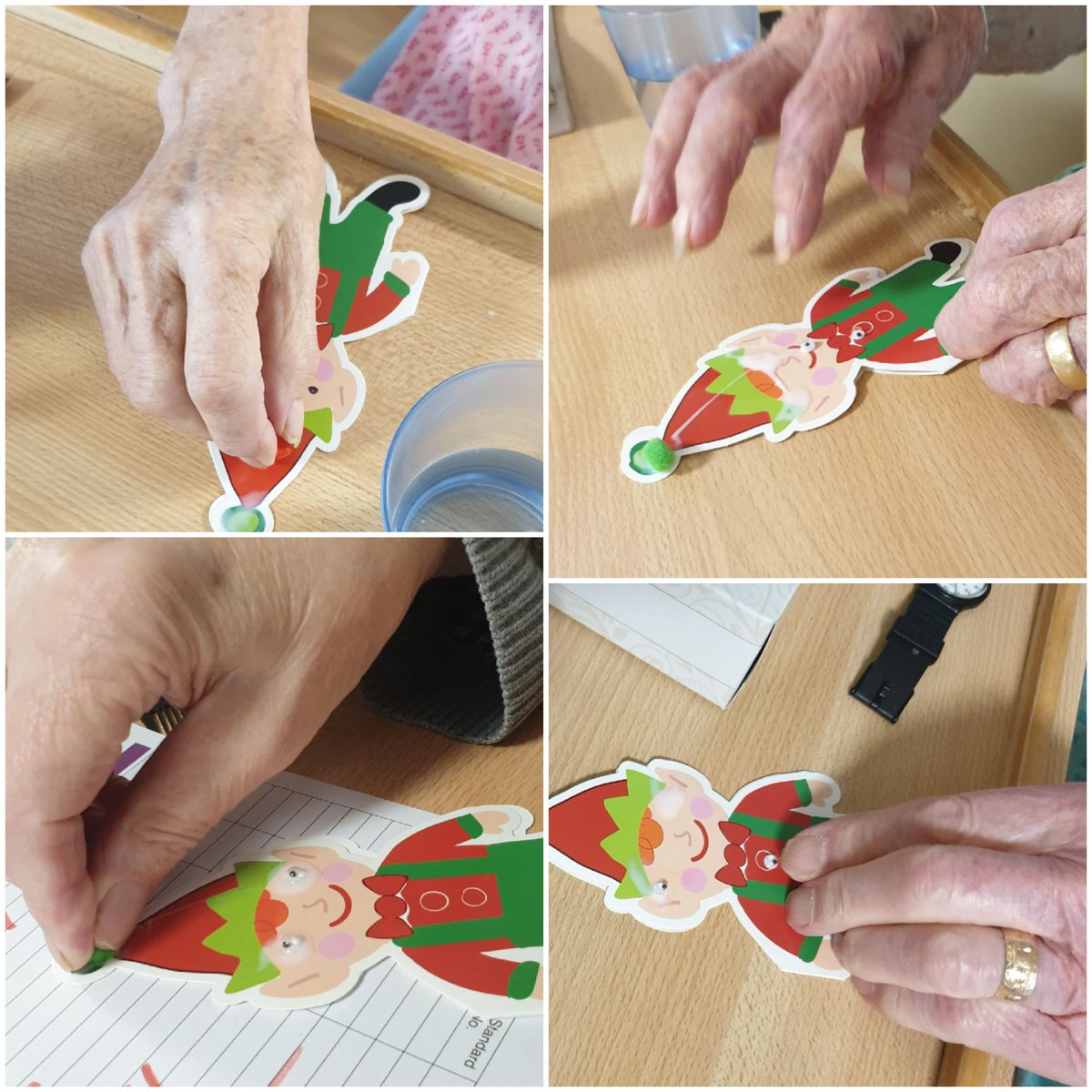RPjetraj's tweet photo. Happy Elf Day π§ββοΈ patients and staff on ward 23 enjoyed making cards and muffins for Elf Day π§ββοΈ @DrCathKirkley @dementiaservic3 @hilarylloyd13 @DementiaQe @DementiaFriends @MichelleLewins3 https://t.co/UD0MbMazdF