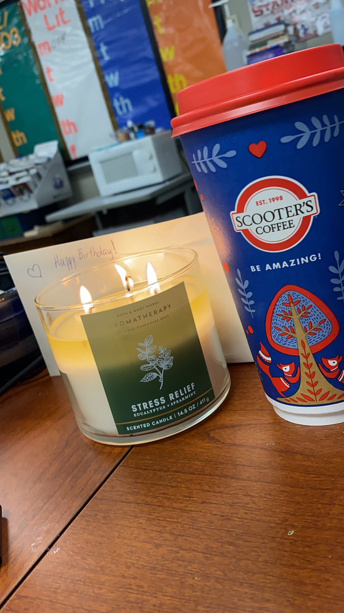 jagscoachwilli's tweet photo. I have the best work bestie. She loves me. Thank you, @JanisSchuberth!!! #BirthdayWeekend #MakesWorkFun https://t.co/WgWqekAejh
