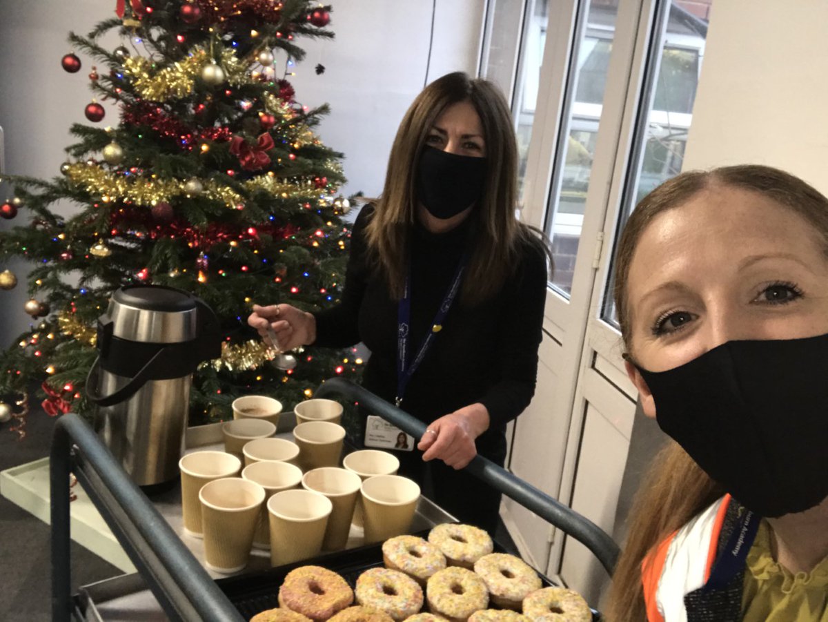 hyndburnacademy's tweet photo. Our Year 10s enjoyed treats at break time today for all their hard work and effort in lessons. #rewardingstudents #educationwithcharacter #hya12daysofchristmas https://t.co/0zs23qD5jx