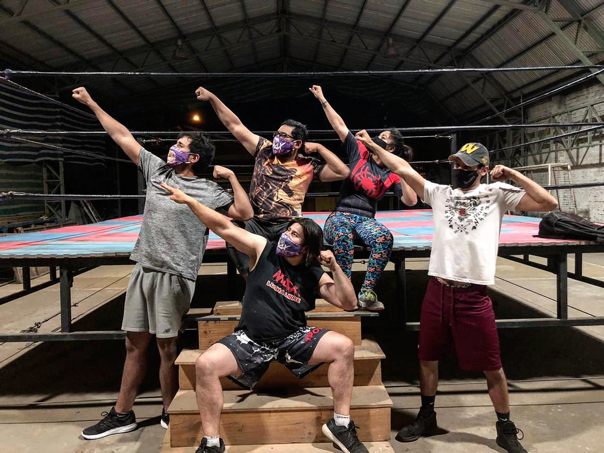 agressorelpawa's tweet photo. Hemos vuelto con todo 💪
#maxluchalibre #maxdojo #luchalibre #prowrestling #プロレス https://t.co/ia9cnbssDq